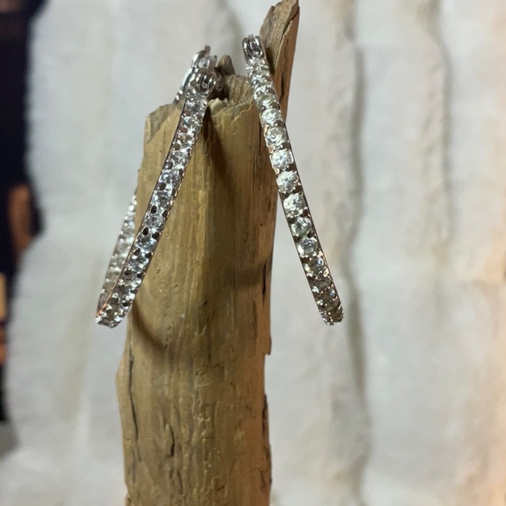 CZ Hoop Earrings
